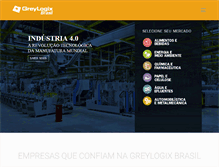 Tablet Screenshot of greylogix.com.br
